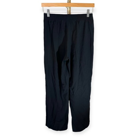 Aritzia Babaton Integrate Crepe Relaxed Fit Pant Pull-on in Black Womens SM - Picture 4 of 10